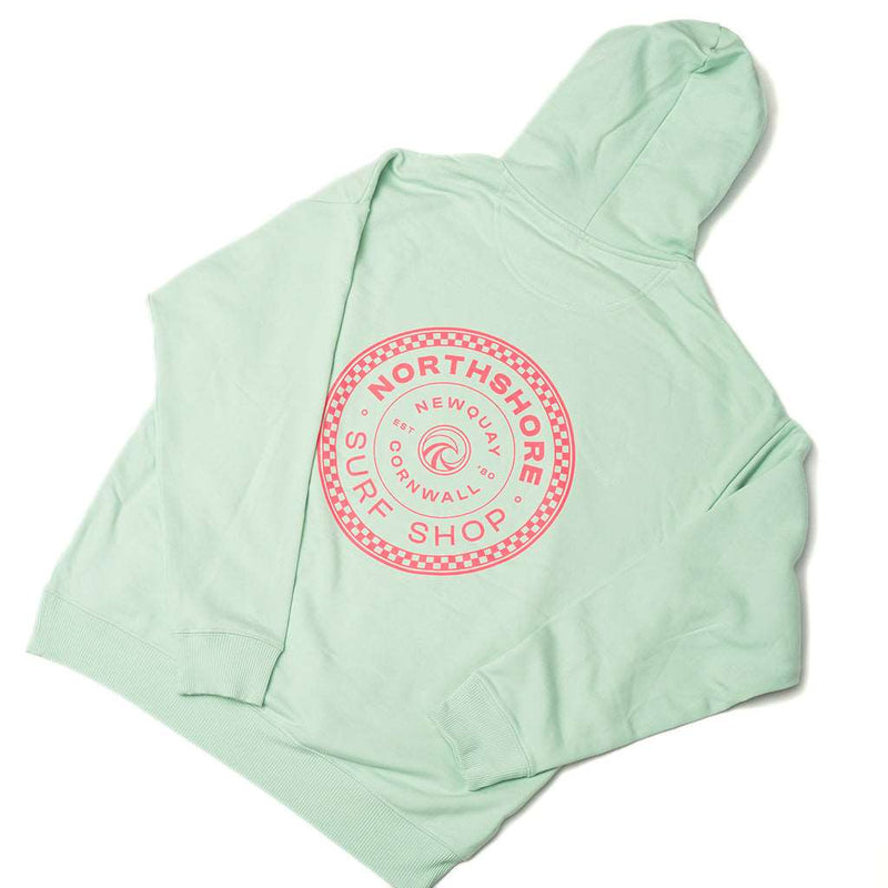 Checkered Hoodie | Brook Green XL | Northshore Surf Shop | Sweatshirt - Northshore Newquay - Surf/Skate Shop