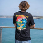 45th Anniversary T-shirt-Black/Multi | Northshore Surf Shop | T Shirt