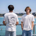 45th Anniversary T-shirt-Vintage White/Black | Northshore Surf Shop | T Shirt