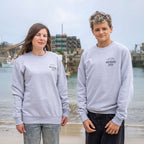 Classic Logo Crew | Heather Grey | Northshore Surf Shop | Sweatshirt