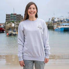 Classic Logo Crew | Heather Grey | Northshore Surf Shop | Sweatshirt