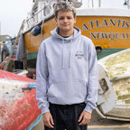 Classic Logo Hoodie | Heather Grey | Northshore Surf Shop | Hooded Sweatshirt