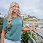 Classic Logo Organic Tee | Hydro Green | Northshore Surf Shop | T Shirt - Northshore Newquay - Surf/Skate