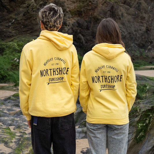 Classic Logo Hoodie | Sherbert Lemon | Northshore Surf Shop | Hooded Sweatshirt