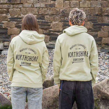 Classic Logo Hoodie | Pistachio | Northshore Surf Shop | Hooded Sweatshirt