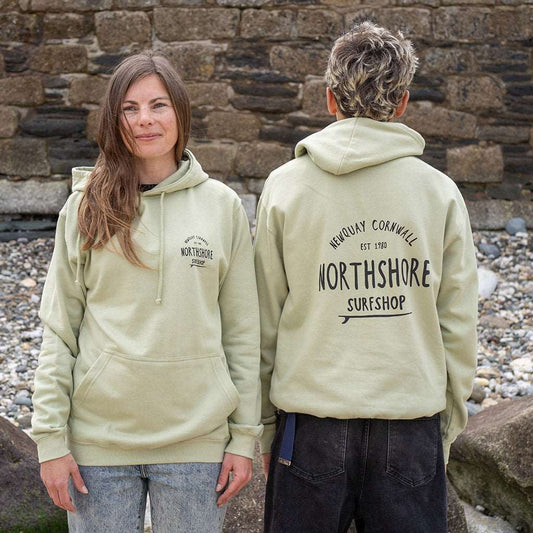 Classic Logo Hoodie | Pistachio XXL | Northshore Surf Shop | Hooded Sweatshirt