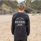 Classic Logo LS T Shirt | Black | Northshore Surf Shop | Long Sleeve T Shirt