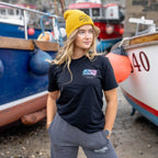 80’s Fade Black T Shirt- Black | Northshore Surf Shop | T Shirt - Northshore Newquay - Surf/Skate