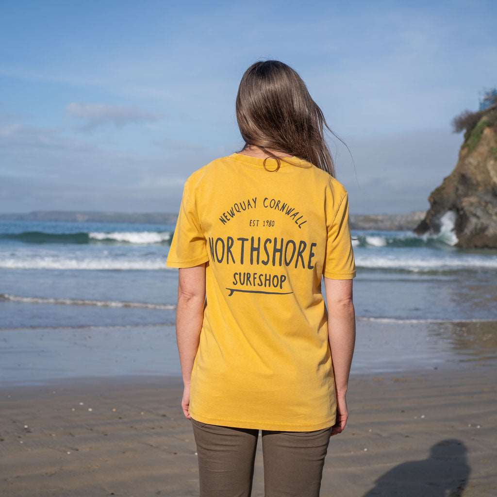 Classic Logo Organic Tee | Hydro Gold | Northshore Surf Shop | T Shirt