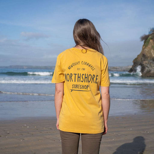 Classic Logo Organic Tee | Hydro Gold | Northshore Surf Shop | T Shirt