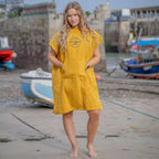 Northshore Towelling Change Robe Mustard | Northshore Surf Shop | Changing Robe - Northshore Newquay - Surf/Skate Shop
