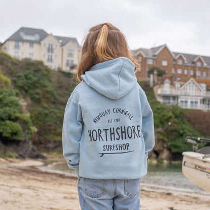 Kids Classic Logo Hoodie | Sky Blue | Northshore Surf Shop | Kids Clothing