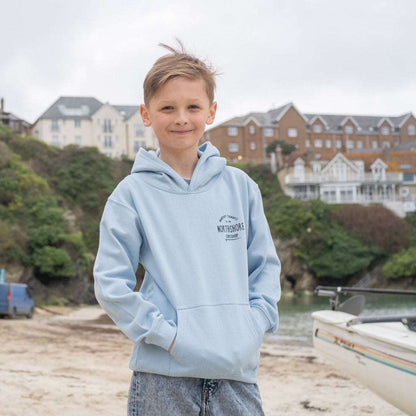 Kids Classic Logo Hoodie | Sky Blue | Northshore Surf Shop | Kids Clothing