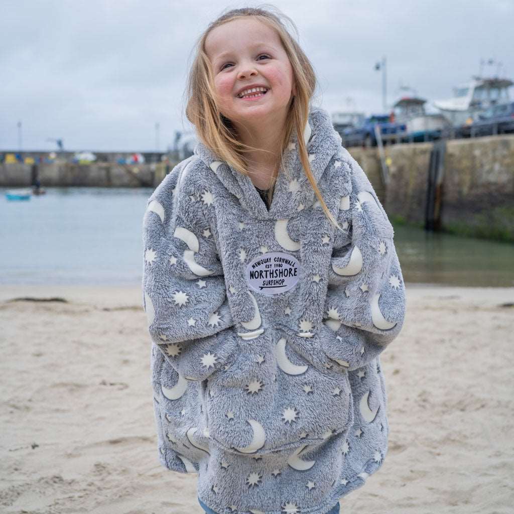 Kids Snuggle Robe | Glow in the Dark | Northshore Surf Shop | Fleece Robe