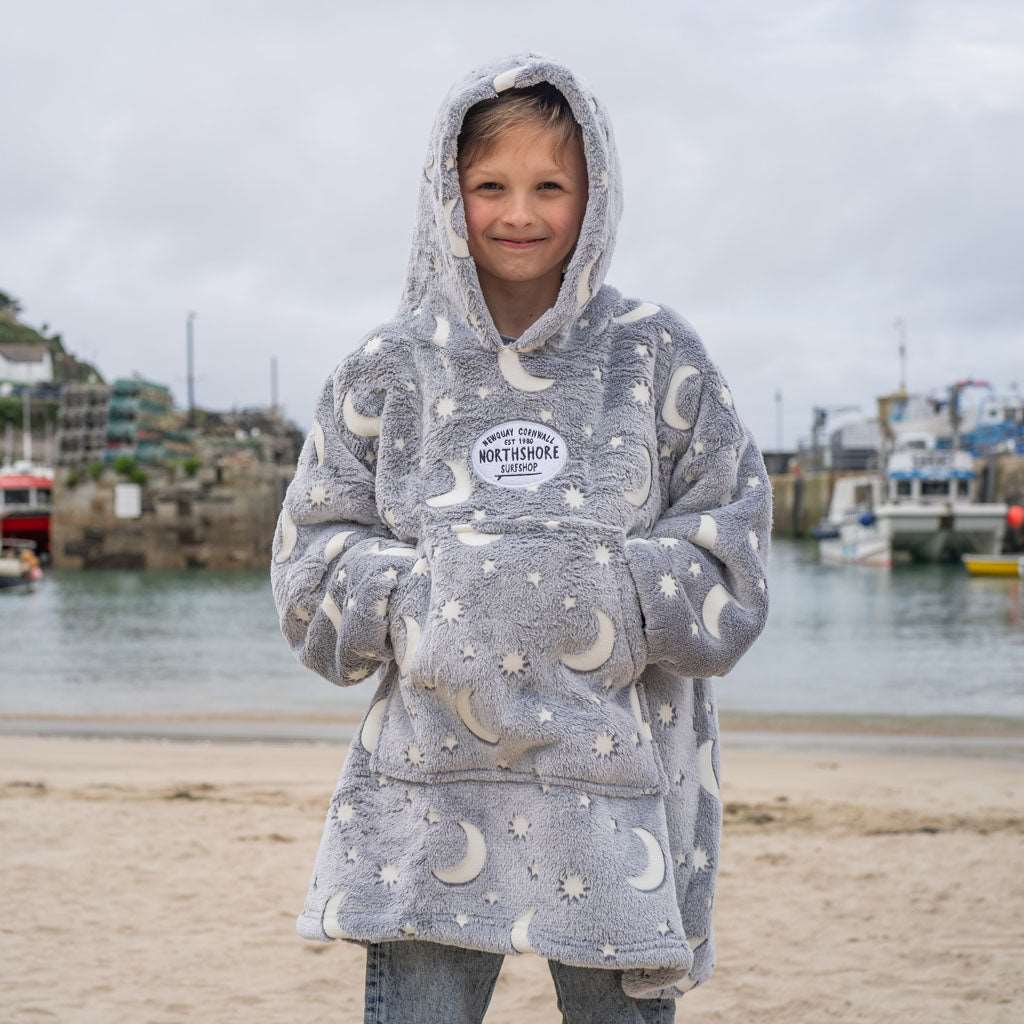 Kids Snuggle Robe | Glow in the Dark | Northshore Surf Shop | Fleece Robe
