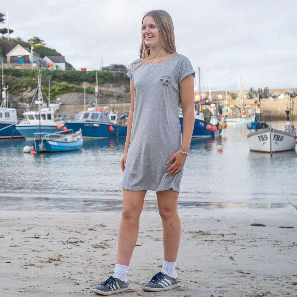 Girls T Shirt Dress | Grey | Northshore Surf Shop | Dress