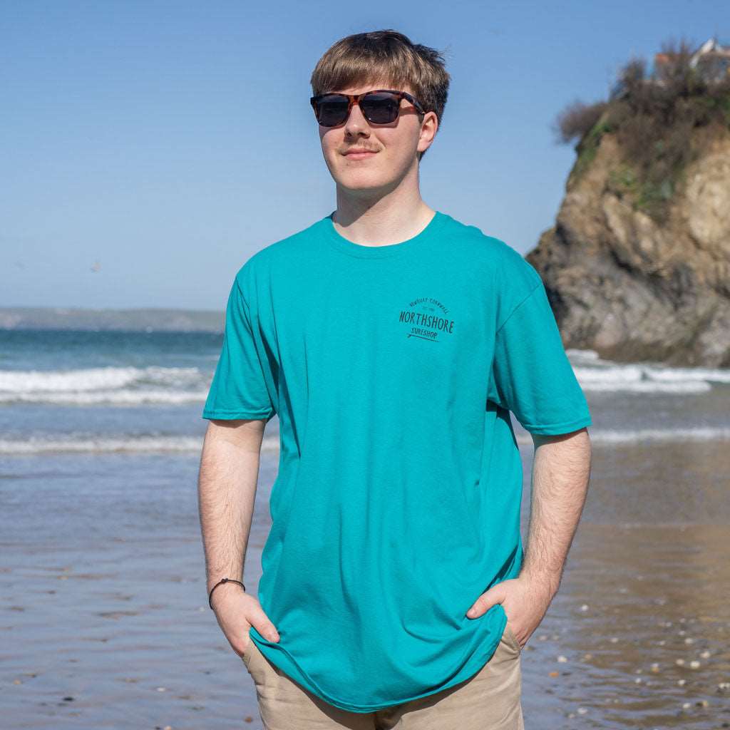 Classic Logo T Shirt | Jade | Northshore Surf Shop | T Shirt