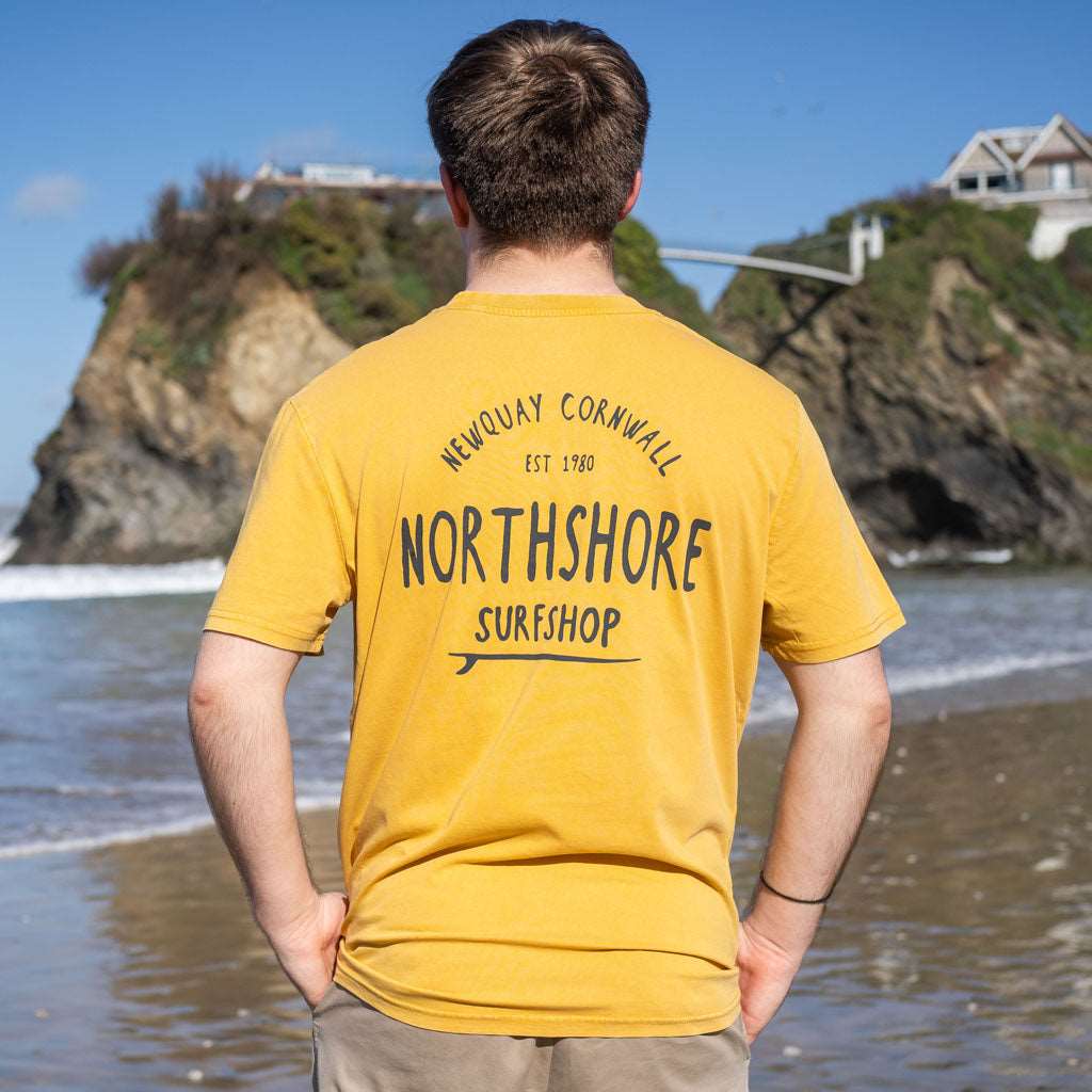 Classic Logo Organic Tee | Hydro Gold | Northshore Surf Shop | T Shirt