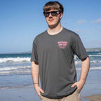 Surf Shop Logo Organic Tee | Charcoal | Northshore Surf Shop | T Shirt