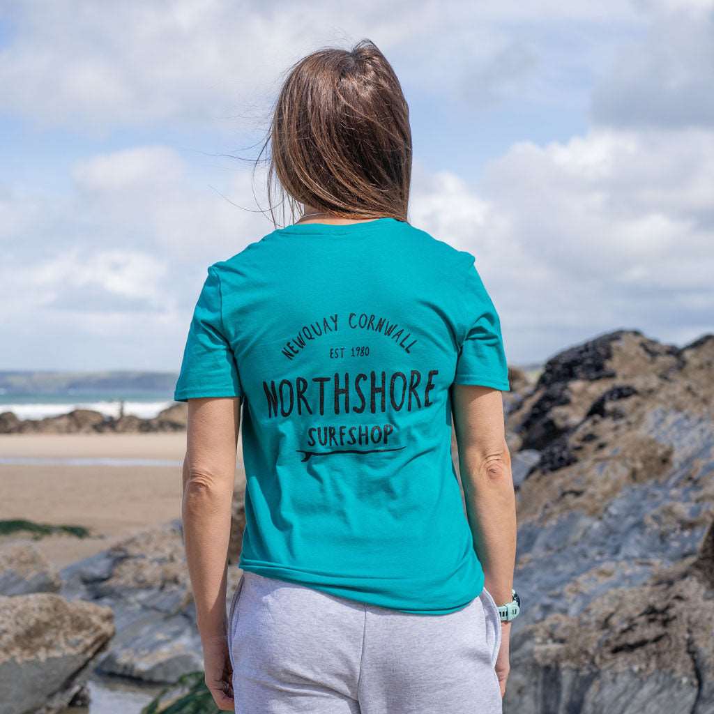 Classic Logo T Shirt | Jade | Northshore Surf Shop | T Shirt