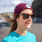 Classic Logo Fisherman Beanie Maroon | Northshore Surf Shop |