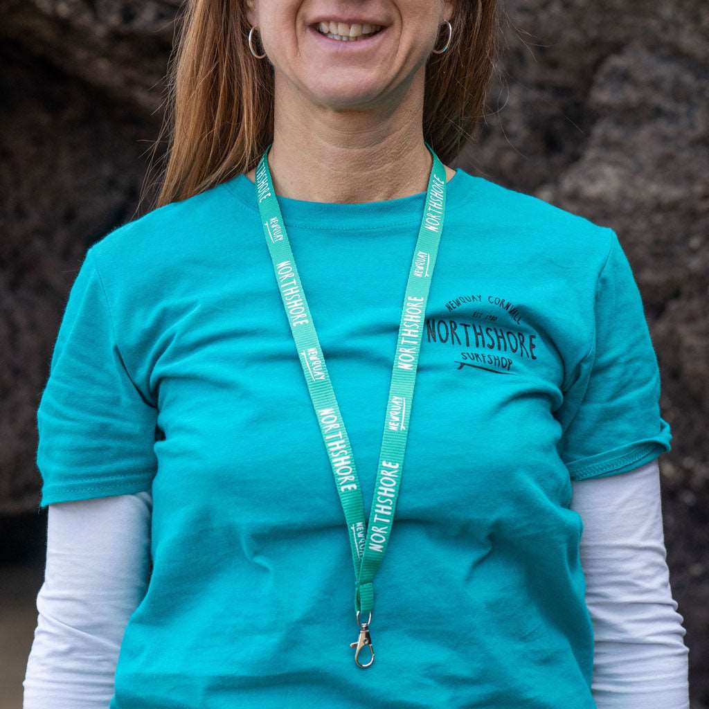 Northshore Logo Lanyard Green | Northshore Surf Shop | Lanyards - Northshore Newquay - Surf/Skate Shop