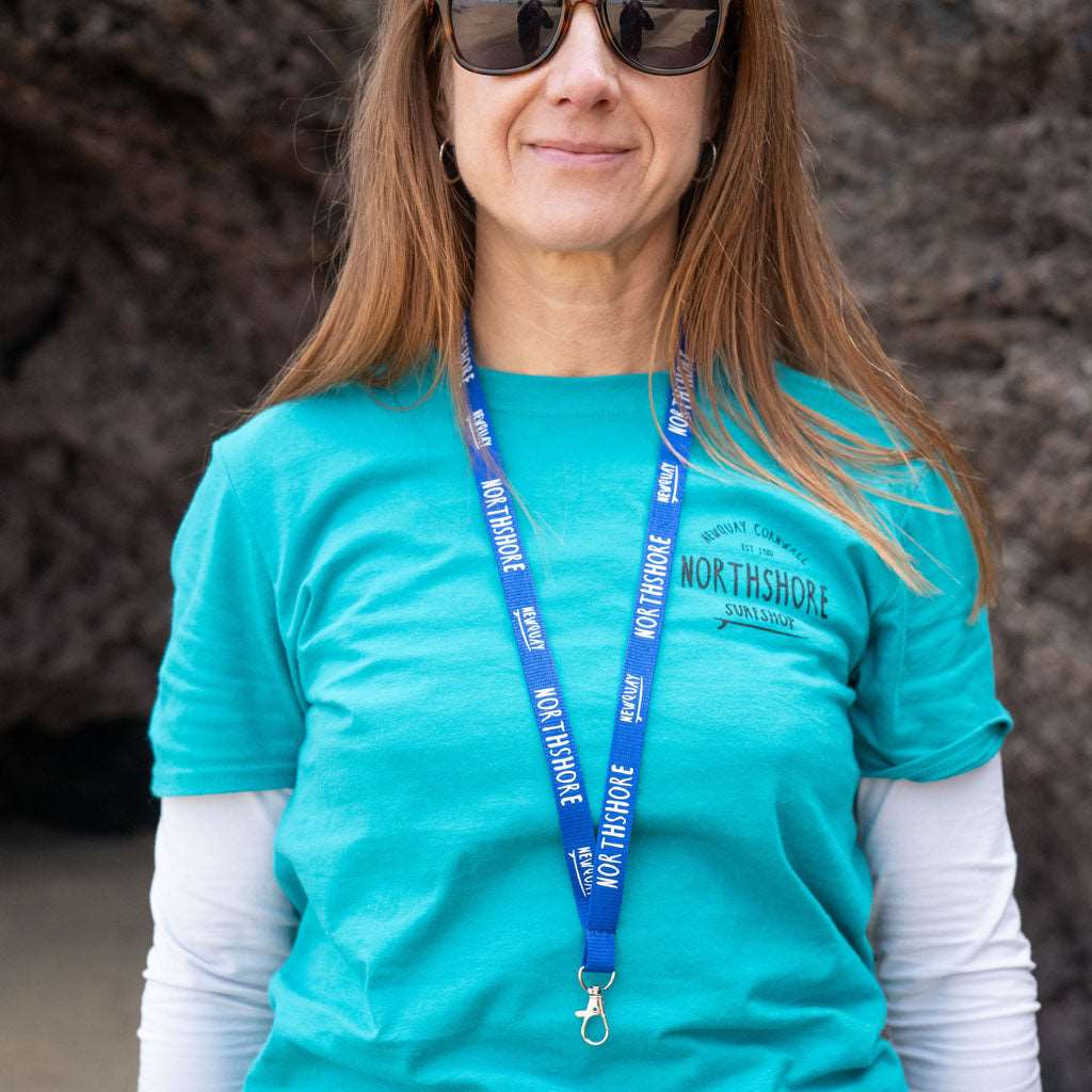 Northshore Logo Lanyard Blue | Northshore Surf Shop | Lanyards