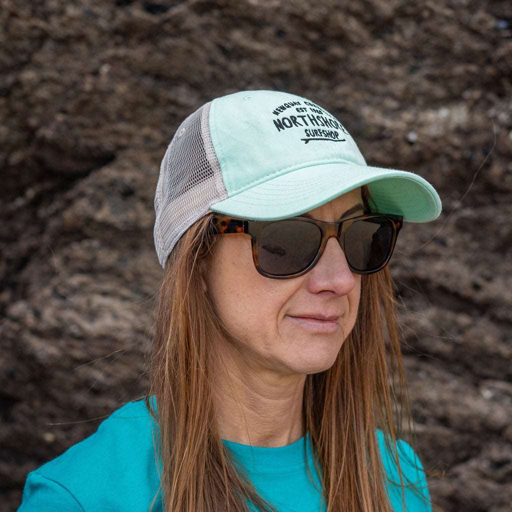 Cotton Twill Baseball Cap | Mint | Northshore Surf Shop | Cap