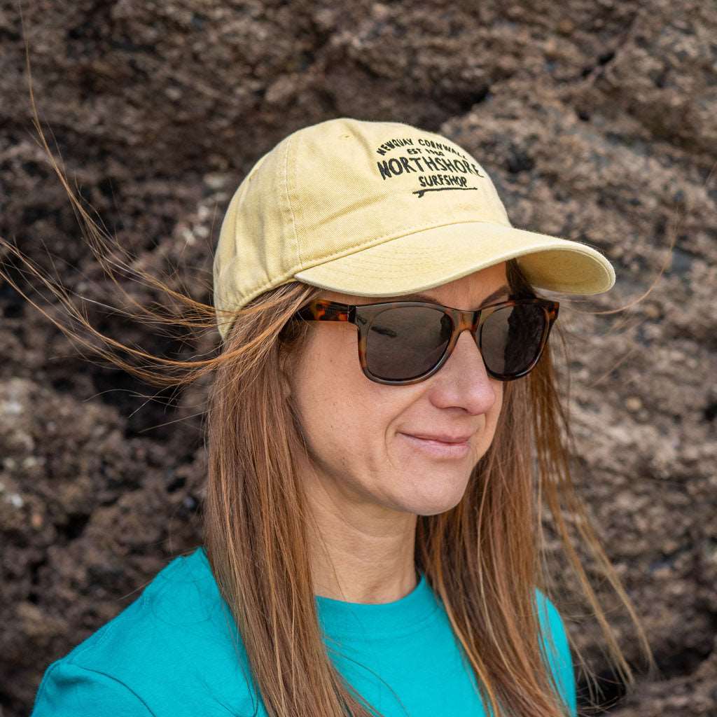 Cotton Twill Baseball Cap | Mustard | Northshore Surf Shop | Cap - Northshore Newquay - Surf/Skate Shop
