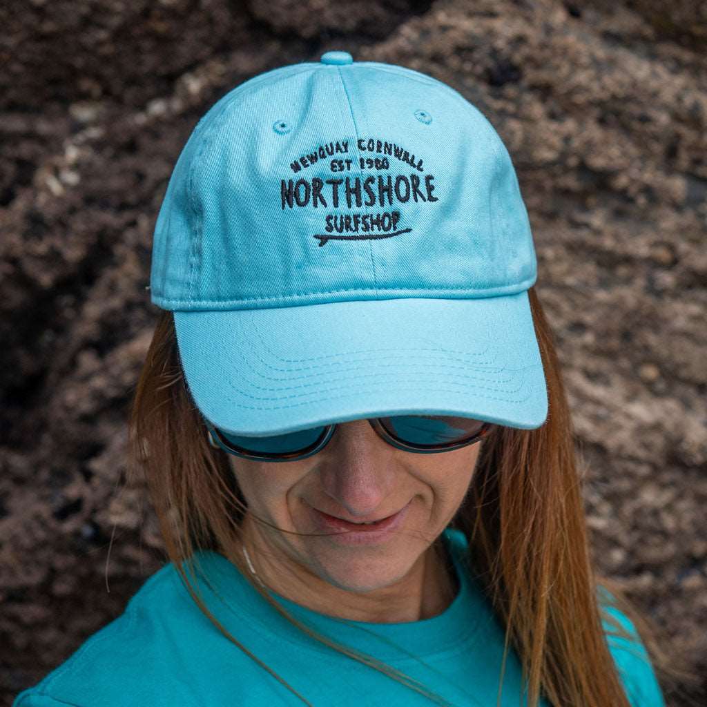 Cotton Twill Baseball Cap - Ocean | Northshore Surf Shop | Cap - Northshore Newquay - Surf/Skate Shop