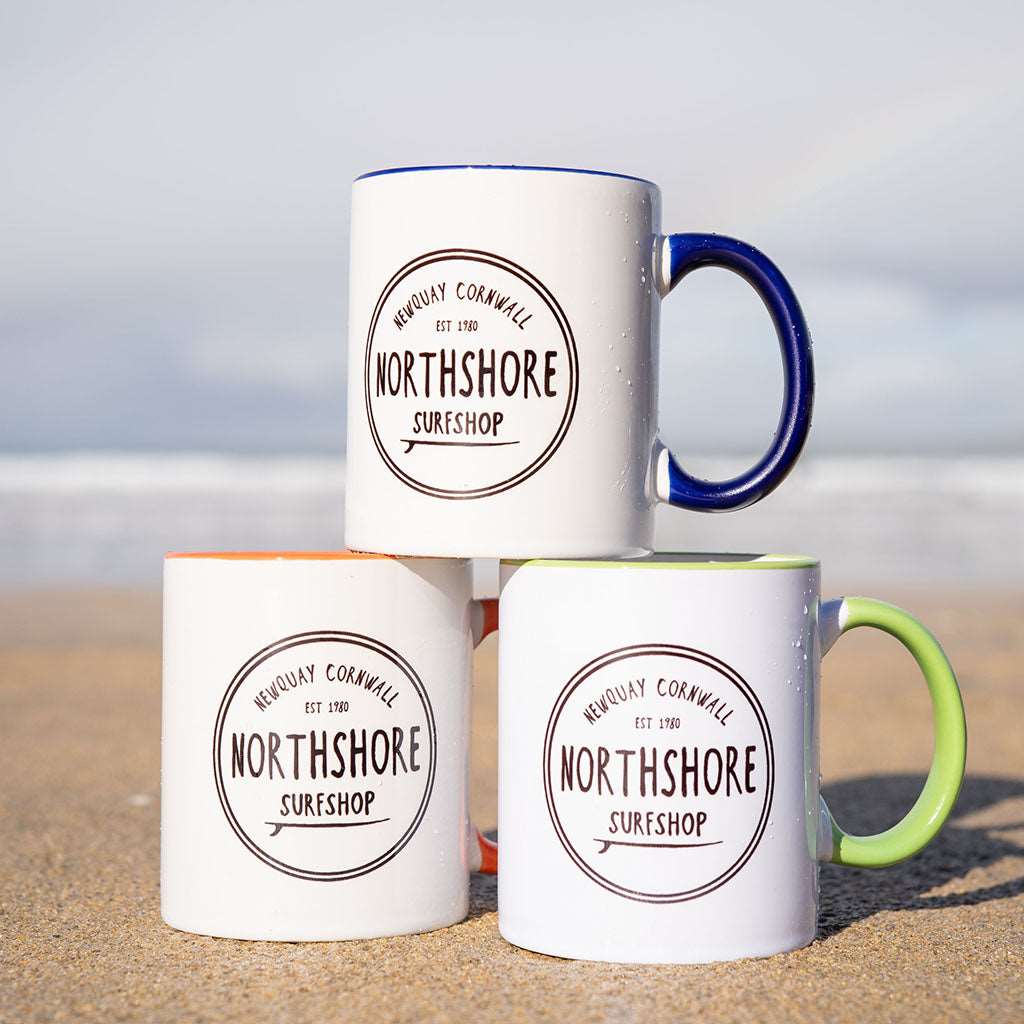Classic Logo Gloss Mug | Northshore Surf Shop | Coffee Cup - Northshore Newquay - Surf/Skate Shop