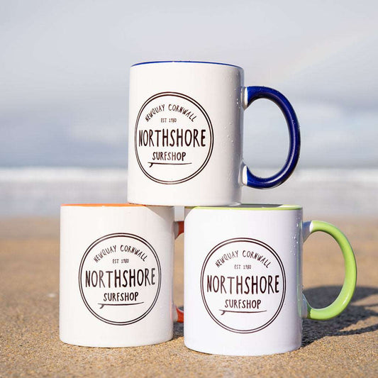 Classic Logo Gloss Mug | Northshore Surf Shop | Coffee Cup