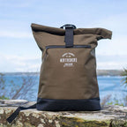 Canvas Roll Top Backpack Military Green | Northshore Surf Shop | Backpacks