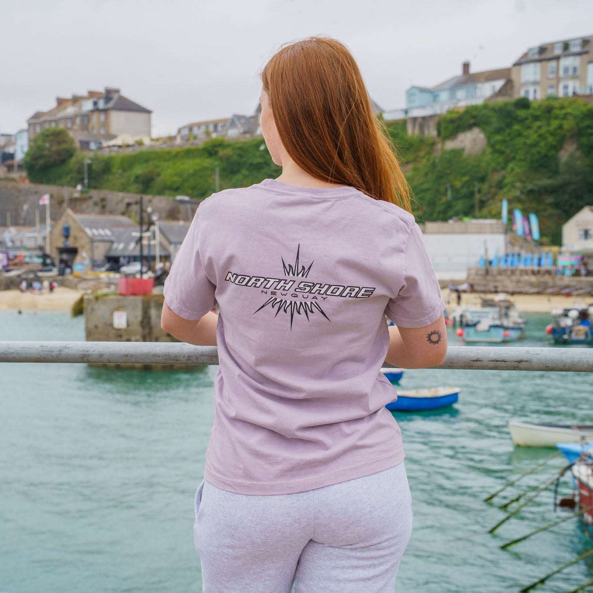 Northshore The 90s Vault T-Shirt- Washed Lavender | Northshore Surf Shop | - Northshore Newquay - Surf/Skate Shop
