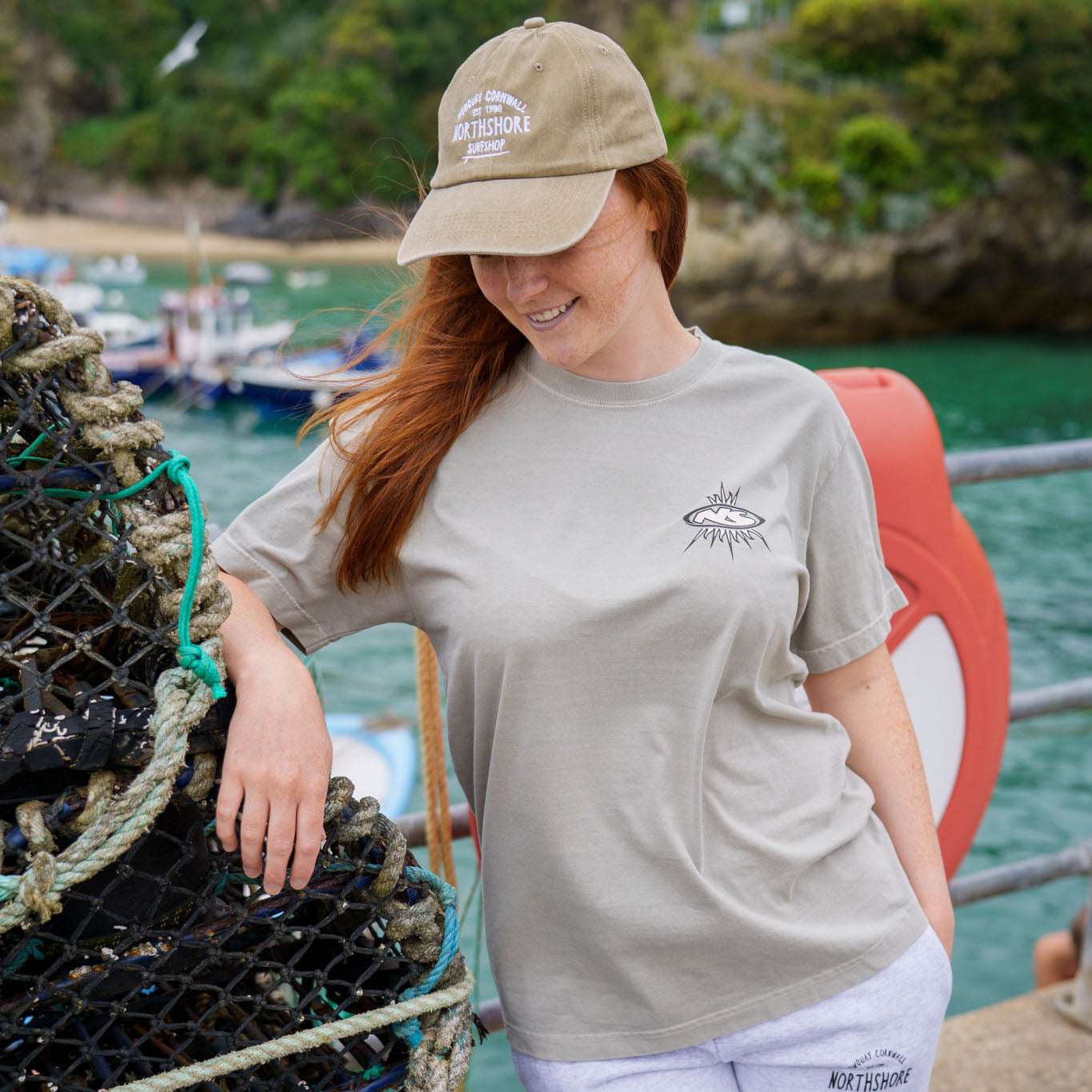 Northshore The 90s Vault T-Shirt- Washed Thyme | Northshore Surf Shop | - Northshore Newquay - Surf/Skate Shop