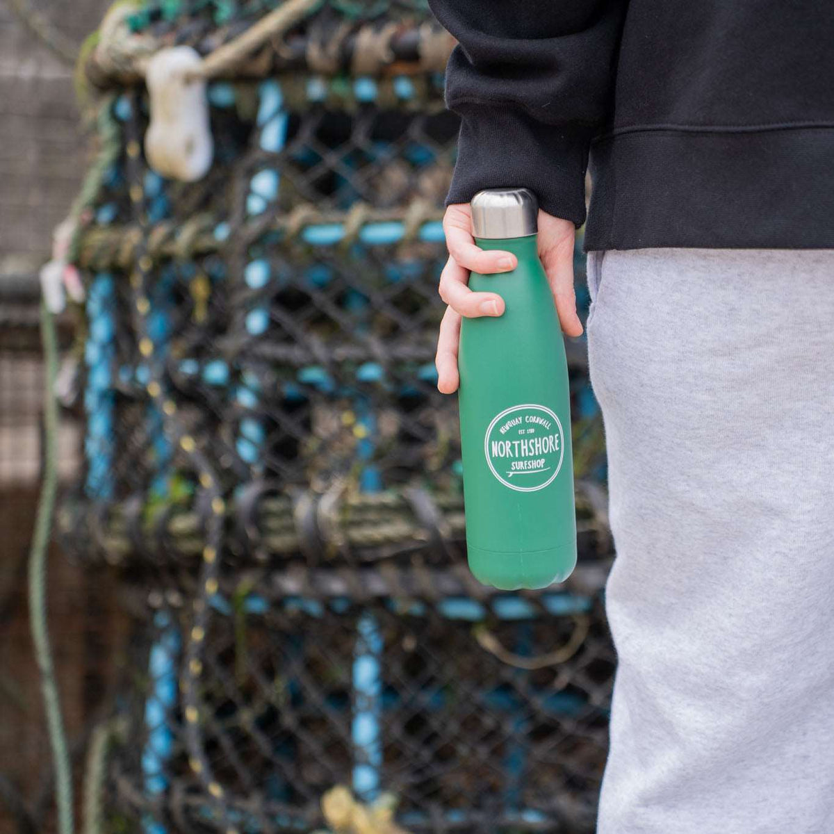 Classic Logo Water Bottle | Northshore Surf Shop | Water Bottle - Northshore Newquay - Surf/Skate Shop