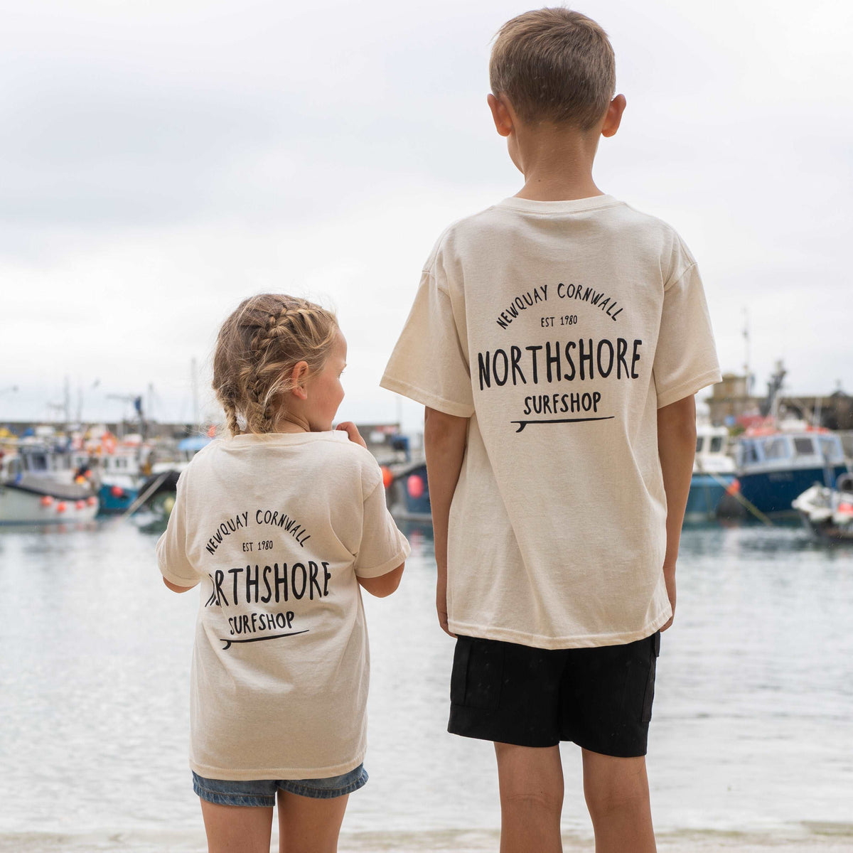 Kids Classic Logo Tee | Natural | Northshore Surf Shop | Kids Clothing - Northshore Newquay - Surf/Skate Shop