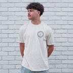 Checkered T-Shirt - Ivory | Northshore Surf Shop |