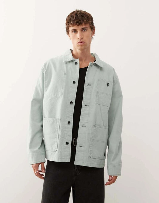 Vans Drill Chore Jacket-Gray Olive | Vans | Jacket