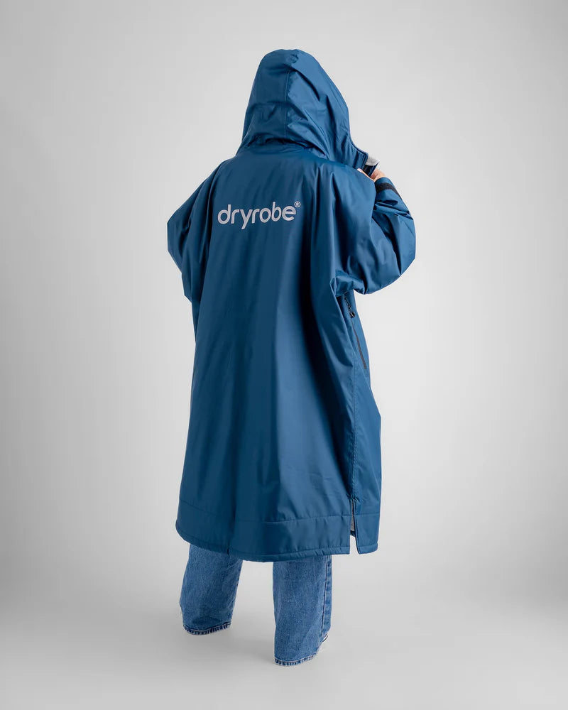 DryRobe | Adult Long Sleeve - Deep sea blue/sand camo | Dryrobe | Change Robe