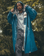 DryRobe | Adult Long Sleeve - Deep sea blue/sand camo | Dryrobe | Change Robe