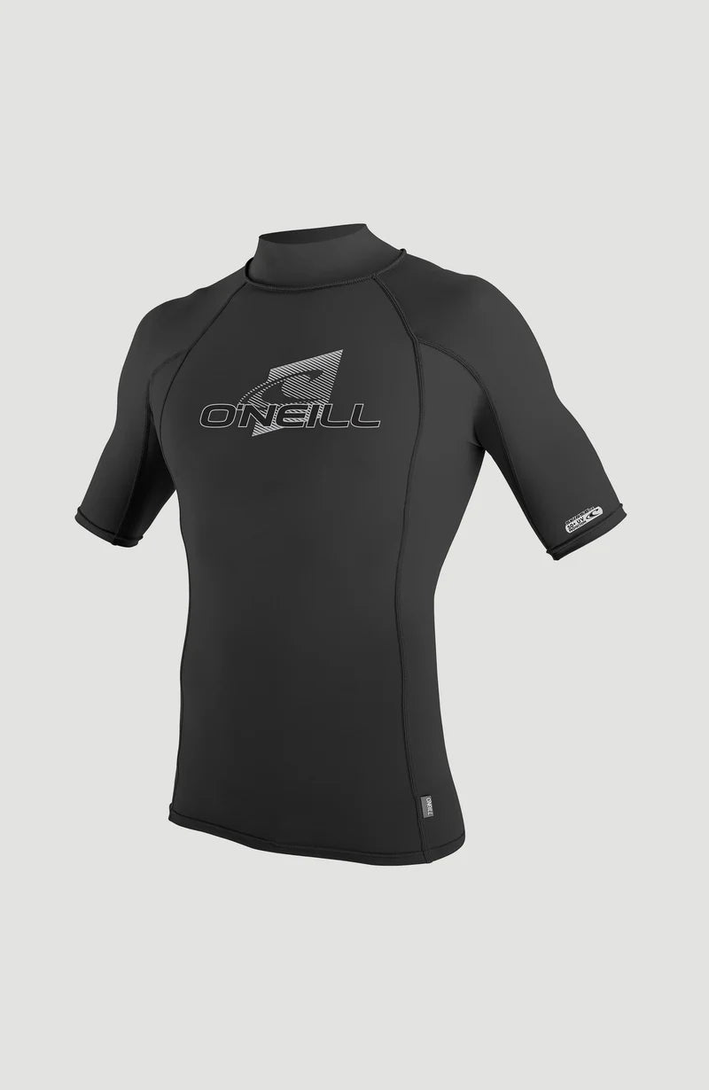O'NEILL MEN'S SHORTSLEEVE SKIN TURTLENECK RASH GUARD | BLACK | O’neill | Rash Vest - Northshore Newquay - Surf/Skate Shop
