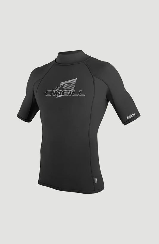 O'NEILL MEN'S SHORTSLEEVE SKIN TURTLENECK RASH GUARD | BLACK | O’neill |