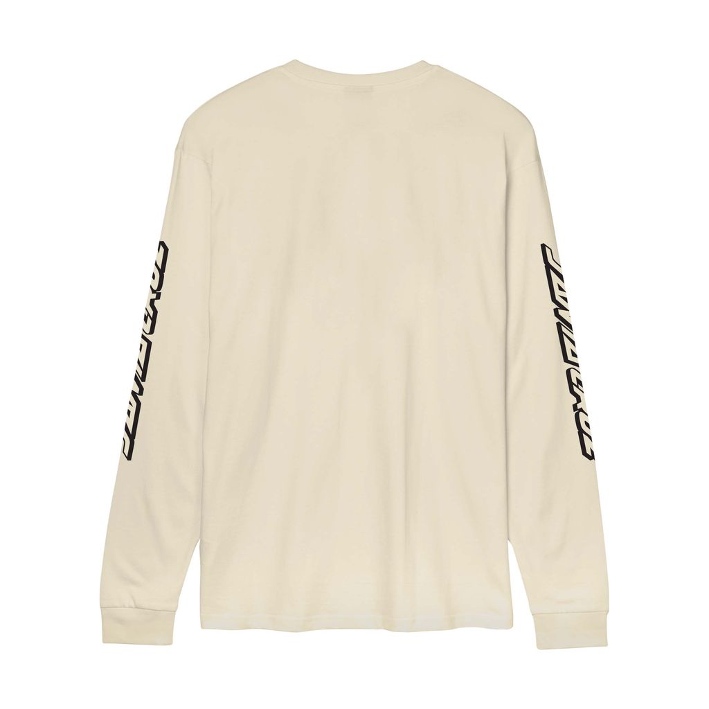 Santa Cruz Winkowski Hachi Ball Long Sleeve Tshirt-Wax Paper