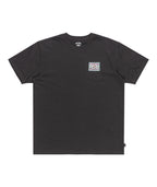Billabong Crayon Wave Tshirt- Washed Black | Billabong | T Shirt