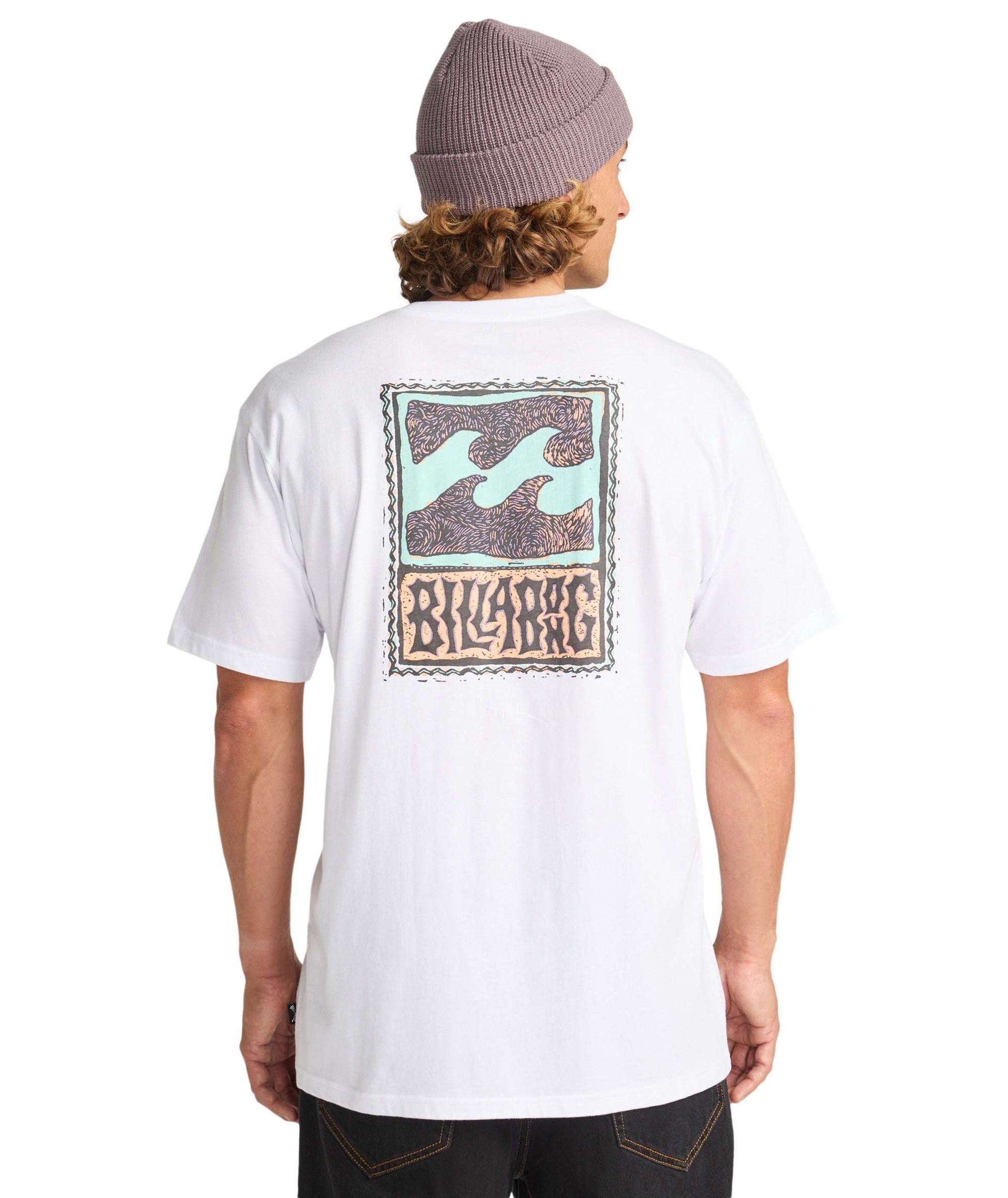Billabong Stamp Tshirt-White | Billabong | T Shirt