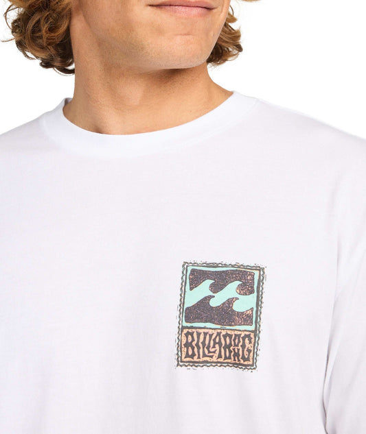 Billabong Stamp Tshirt-White | Billabong | T Shirt