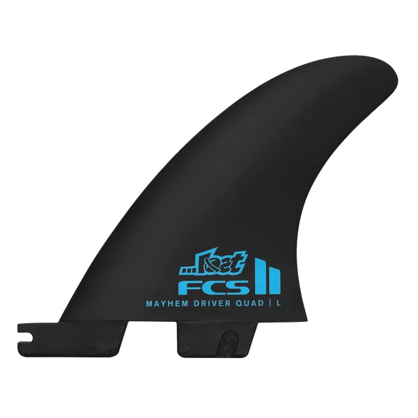 FCS II MAYHEM DRIVER PCC Quad Rears Fin Set