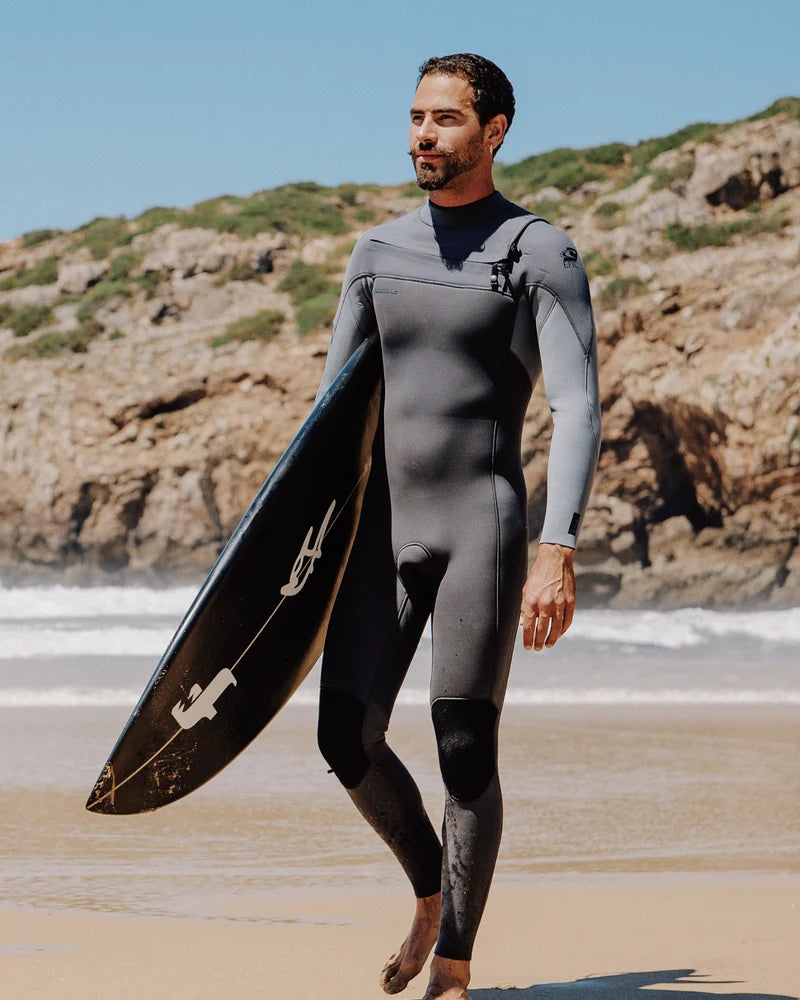 O’NEILL MENS EPIC 5/4MM CHEST ZIP FULL WETSUIT - TEMPSTEEL/SMOKE/GRAPHITE | O’neill | Winter Wetsuit - Northshore Newquay - Surf/Skate Shop