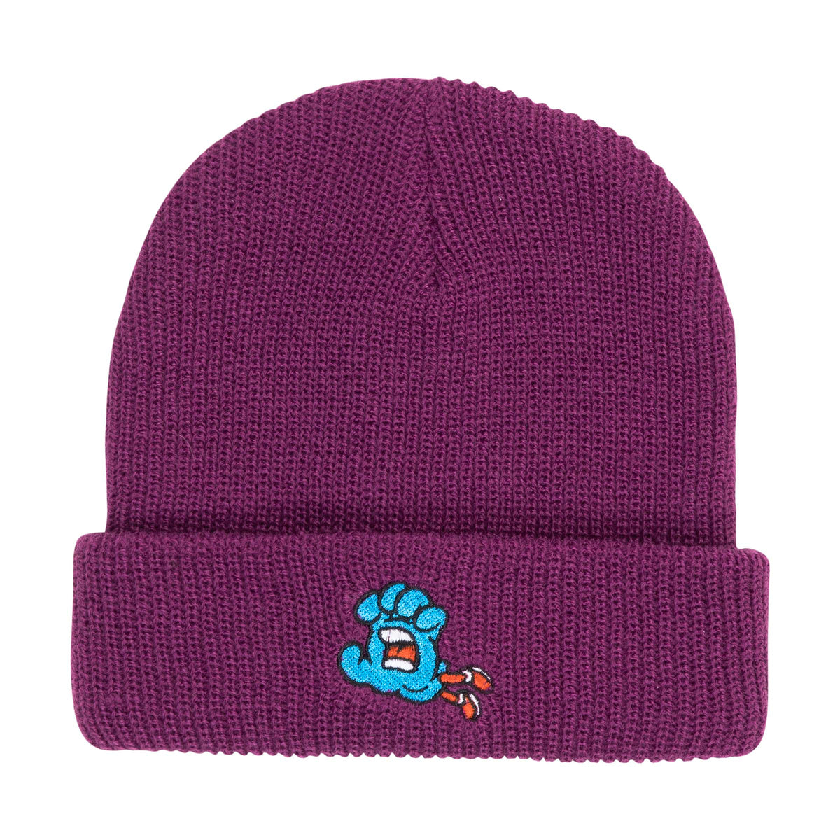 Santa Cruz Youth Hand Dude Beanie-Fresh Purple | Santa Cruz | - Northshore Newquay - Surf/Skate Shop